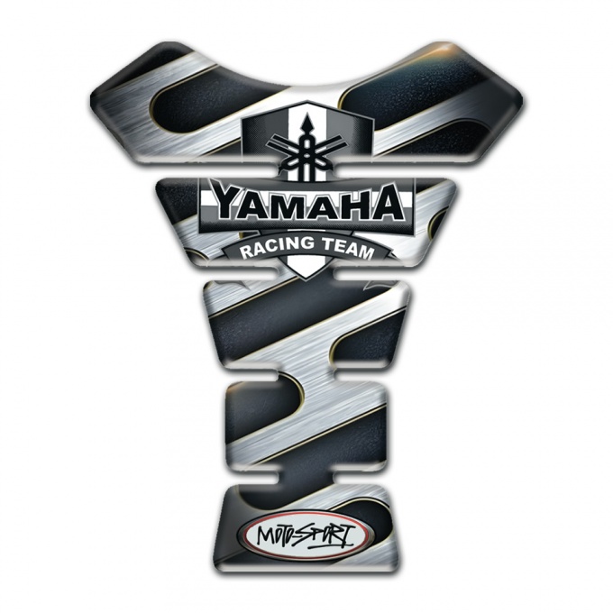 Yamaha Tank Guard Pads Metal Ornaments Design 