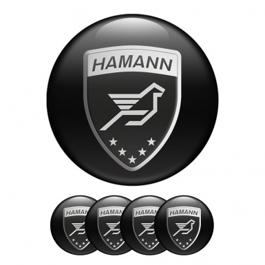 Hamann Center Hub Dome Stickers Modern Badge