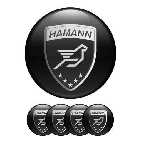 Hamann Center Hub Dome Stickers Modern Badge