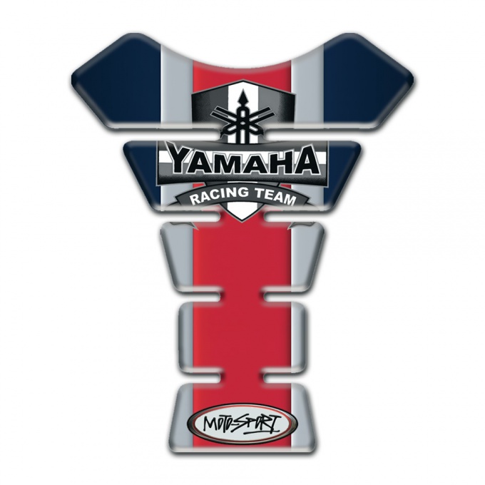 Yamaha Tank Pad Protector Vertical Red panel Design 