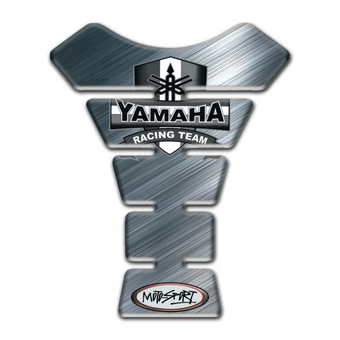 Yamaha Tank Fuse Polished Metal Effect Design 
