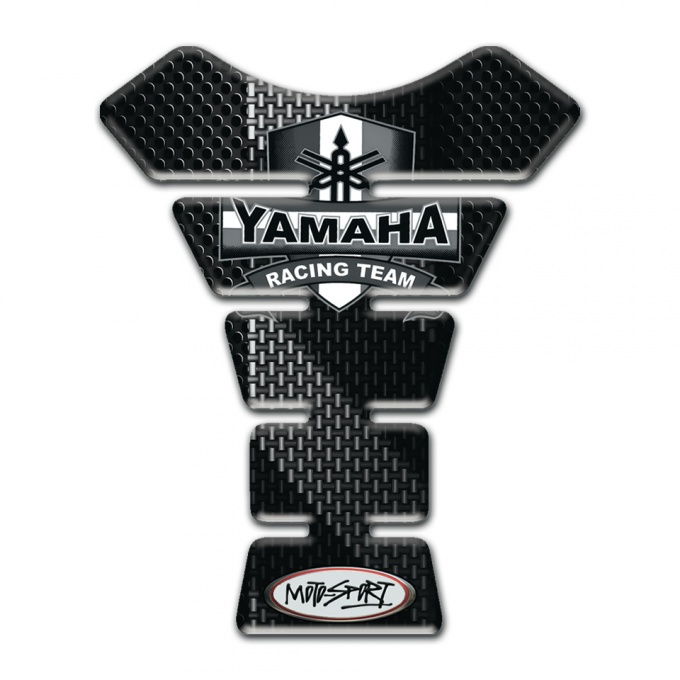 Yamaha Tank Pad Motorbike Gray Band design 