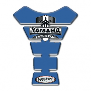 Yamaha Tank Guard Pads Blue Design Moto Sport Style 
