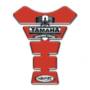 Yamaha  Tank Pad Protector Red Design Moto Sport Style 