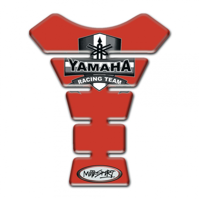 Yamaha  Tank Pad Protector Red Design Moto Sport Style 