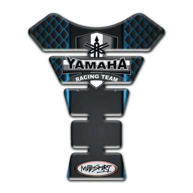 Yamaha Tank Protector Neon Mesh Motif Racing Team logo 