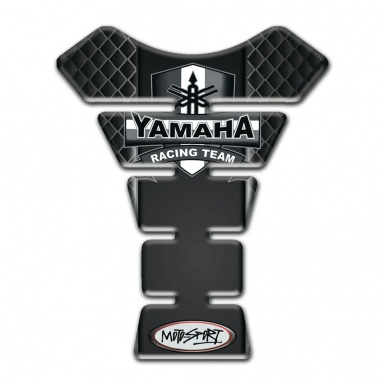 Yamaha Tank Guard Pads Dark Mesh Design RacingTeam Logo 