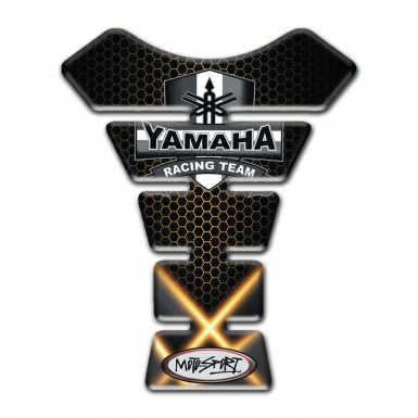 Yamaha Tank Fuse Crossed Orangre Lights Edition 