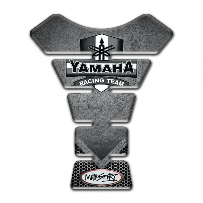 Yamaha Tank Fuse Scratched Plate Design 