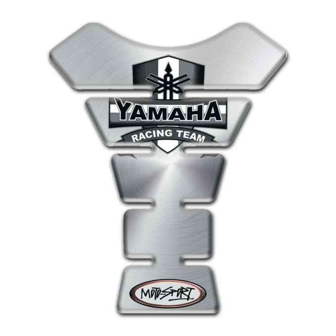 Yamaha Tank Protector Silver Design Moto Sport Edition 