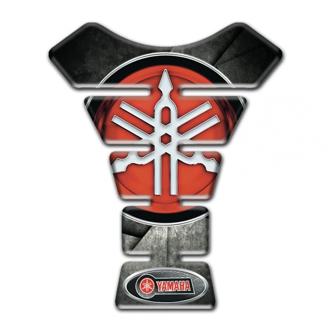 Yamaha Tank Pad Protector Stylish Design Red logo 