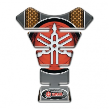 Yamaha Tank Fuse Honeycomb Motive Classic Logo 