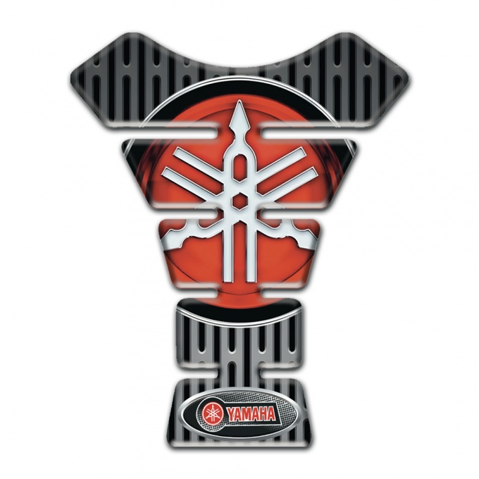 Yamaha Tank Pad Protector Metal Ornament Design Big logo Style 