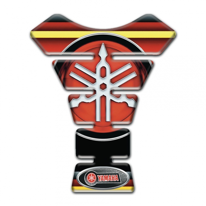 Yamaha Tank Guard Pads Multicolored Stylish Edition