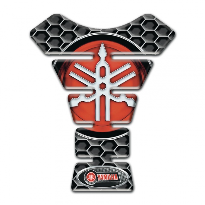 Yamaha Tank Pad Motorbike Steel honecomb Design 