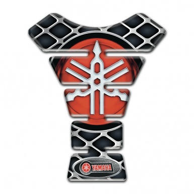 Yamaha Tank Pad Protector Large Grid design Base Classic Logo 