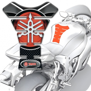 Yamaha Tank Protector Racing Edition Anti Slip Sticker with Big Logo 