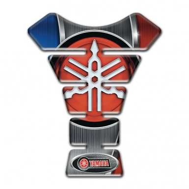 Yamaha Tank Guard Pads Classic Red Logo Motorcycle Style 