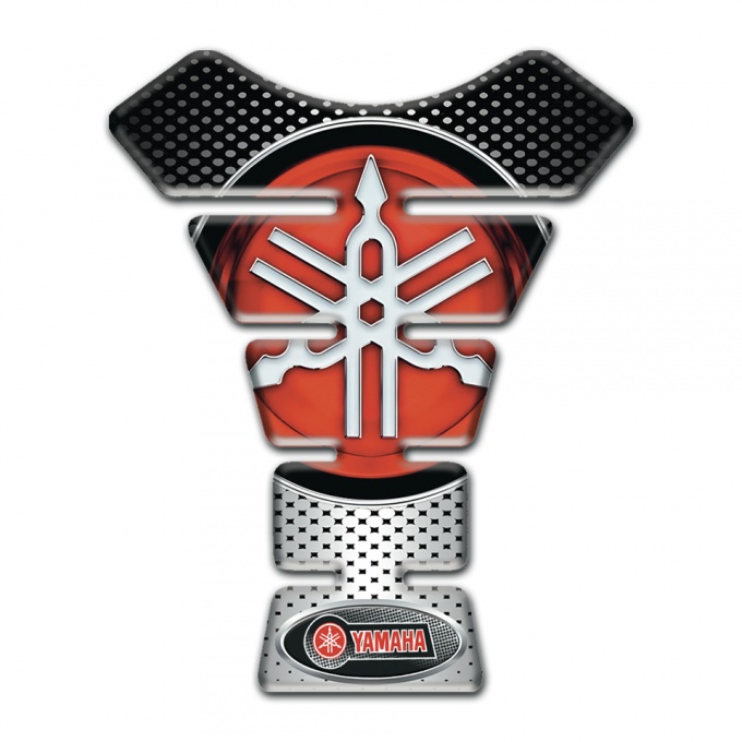 Yamaha Tank Protector Classic Red Logo Anti Slip Sticker 