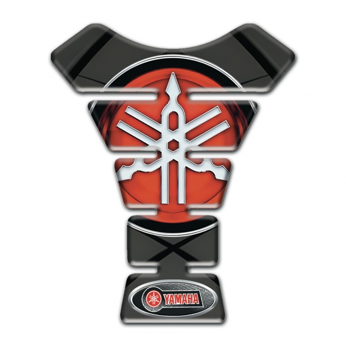 Yamaha Tank Fuse Motorcycle Silicone Sticker High End Design 