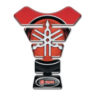 Yamaha Tank Protector Stylish Black red Edition Big logo Style 