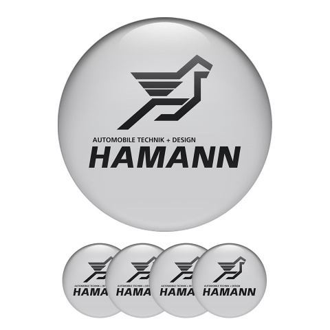 Hamann Wheel Center Caps Emblem Gray Comfort