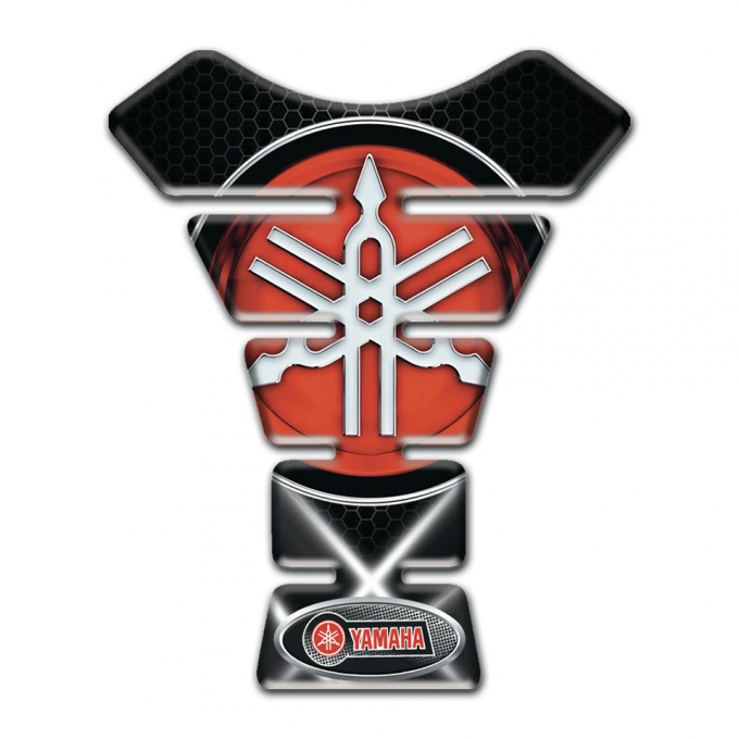 Yamaha Tank Fuse White Lights style Big Logo edition