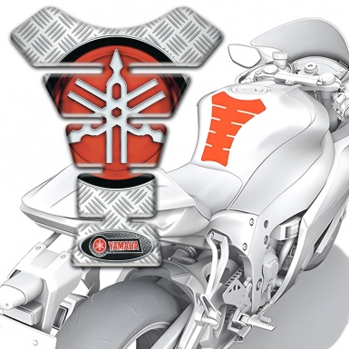 Yamaha Tank Protector Crossed decoration Surface Effect 