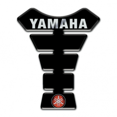 Yamaha Tank Fuse Black Edition Inscription Logo Style 