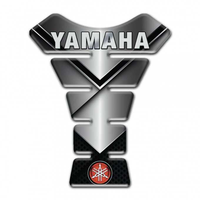 Yamaha Tank Pad Motorbike Metal Design Base Small Logo Style 