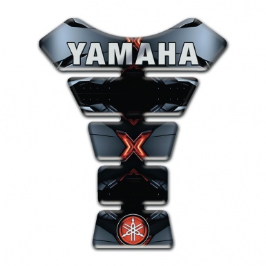 Yamaha Tank Pad Motorbike Fire X base Style Inscription Logo edition 