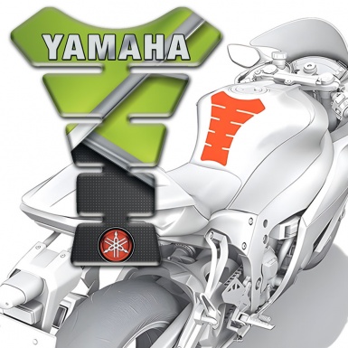 Yamaha Tank Fuse Fresh Green Base Motif and Small Logo Edition 