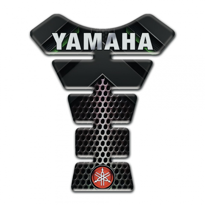Yamaha Tank Pad Protector dark Stylish Design Small Logo Style 