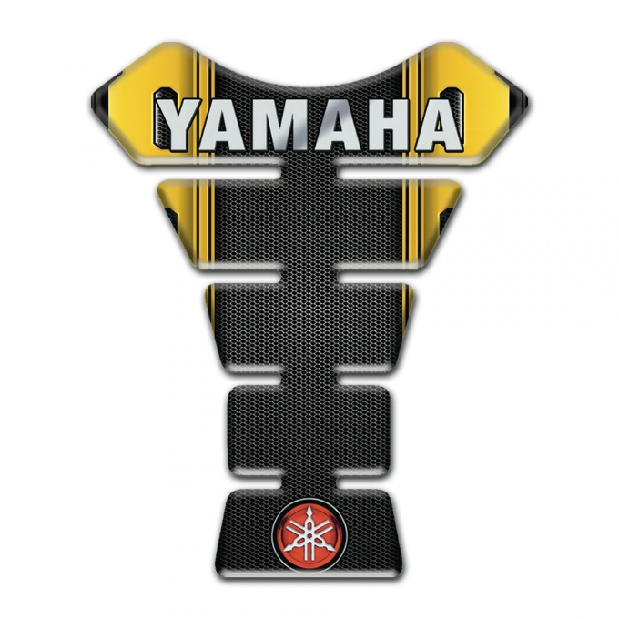 Yamaha Tank Pad Motorbike Logo Inscription Style High-Quality  Version 