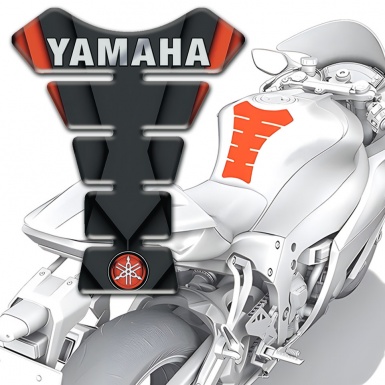 Yamaha Tank Pad Protector Logo Inscription Style Racing Edition 