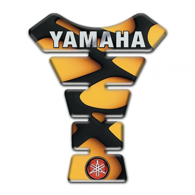 Yamaha Tank Pad Motorbike Amazing Two Tone Design 