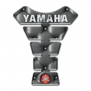 Yamaha Tank Guard Pads Gray Leather effect model 