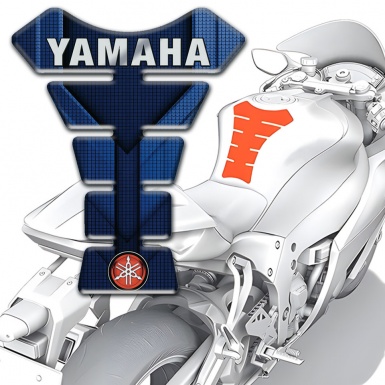 Yamaha Tank Protector dark Blue model 