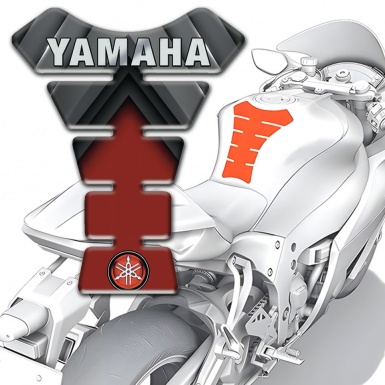Yamaha Tank Guard Pads Silicone Sticker Unique Type 