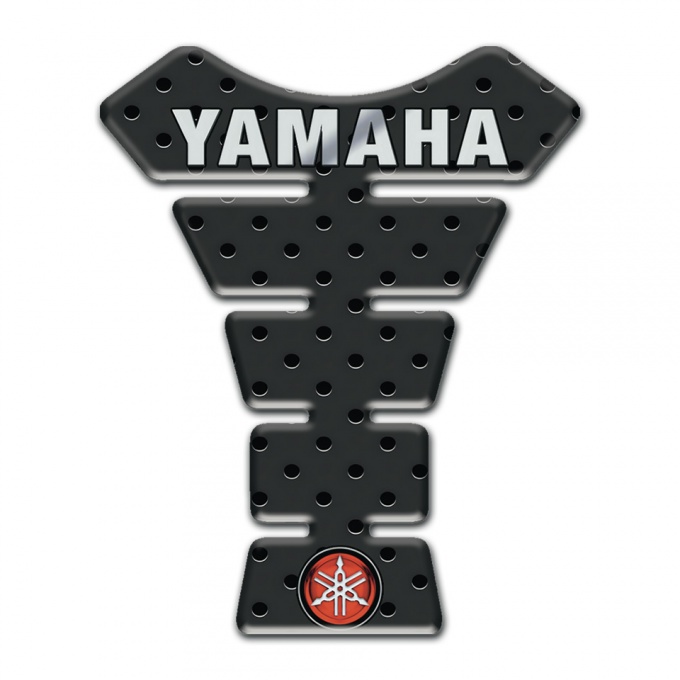 Yamaha Tank Protector Perforated Rubber Style 
