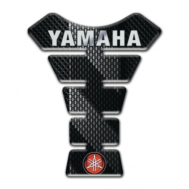 Yamaha Tank Fuse High-Quality Silicone Sticker with Logo Inscription Style 