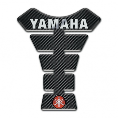 Yamaha Tank Protector Black Style Carbon with Small Logo 
