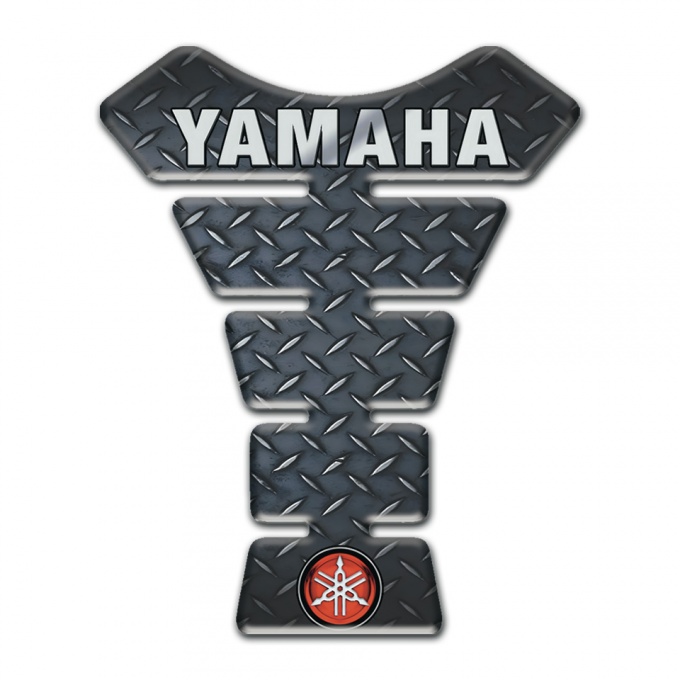 Yamaha Tank Guard Pads Rough effect base Logo Inscription Style 