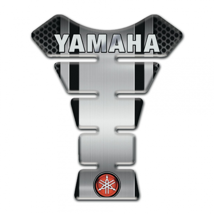 Yamaha Tank Protector Center Grey Decoration Small Logo 