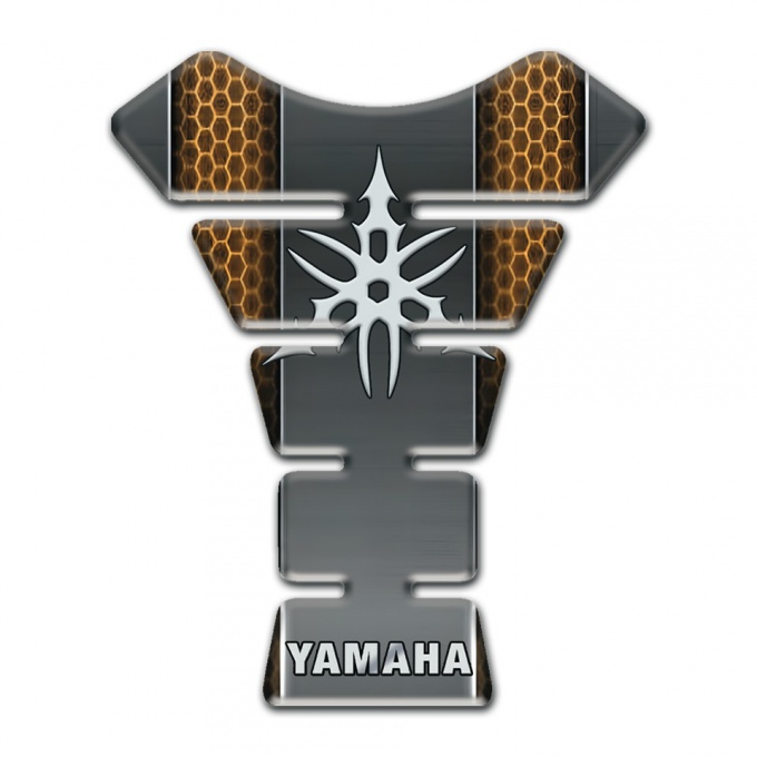 Yamaha Tank Pad Protector Honeycomb motive Design 