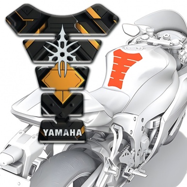 Yamaha Tank Fuse Yellow Rhombus Style 