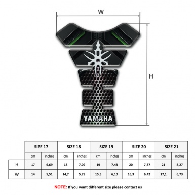 Yamaha Tank Protector Premium Quality Design Stylish logo 