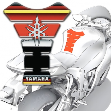Yamaha Tank Fuse Horizontal Multicolored base Style 