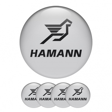 Hamann Wheel Center Cap Domed Stickers  Retro style