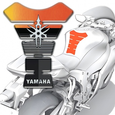 Yamaha Tank Pad Motorbike Motorcycle Anti Slip Sticker Version 